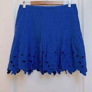 JCrew cotton mini skirt